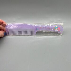 Vintage‎ 1976 Sanrio Little Twin Stars
Comb Purple Kiki Lala Flowers Kawaii NEW